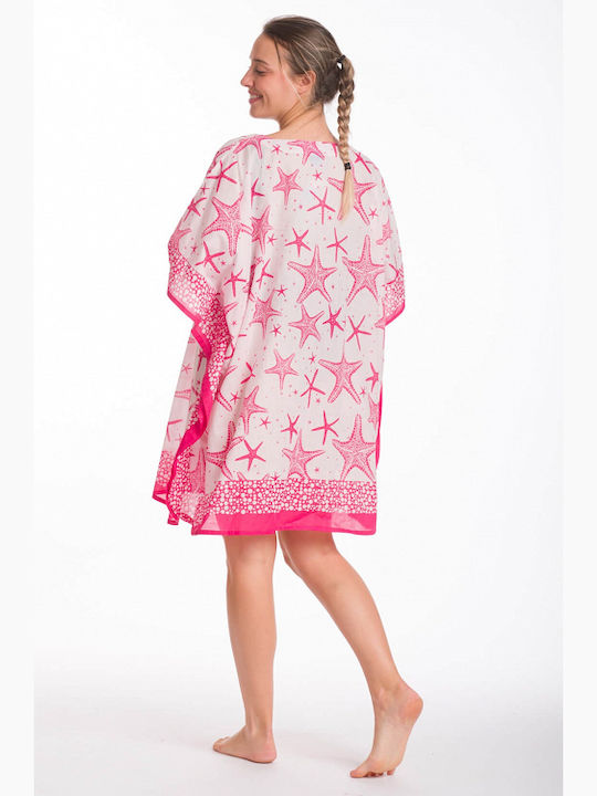 Rima Beachwear Women's Caftan Beachwear Fuchsia