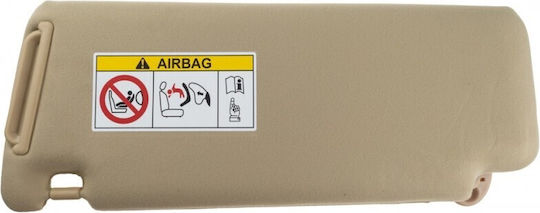 Αντηλιακή Προστασία Toyota Land Cruiser Prado 2009 Δεξιά Πλευρά Μπεζ 74310-0g030-a0