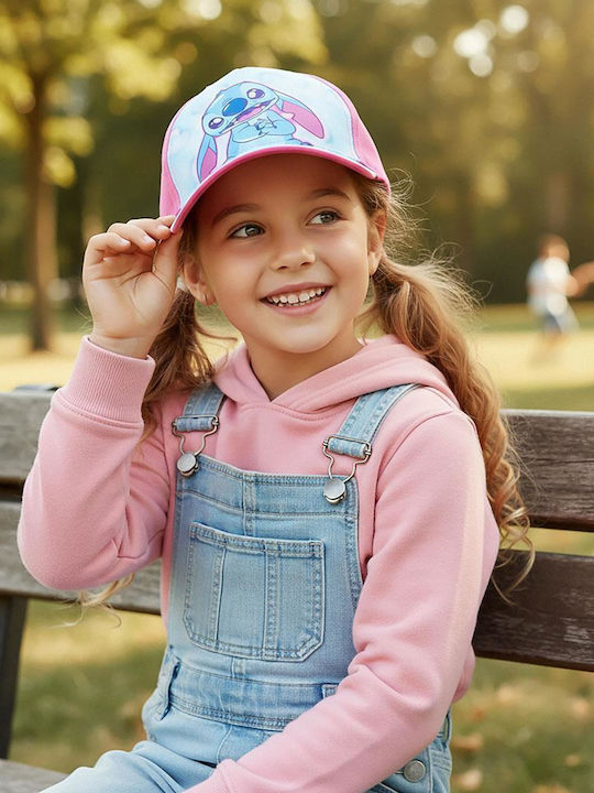 Cerda Kids Jockey Fabric Hat Pink