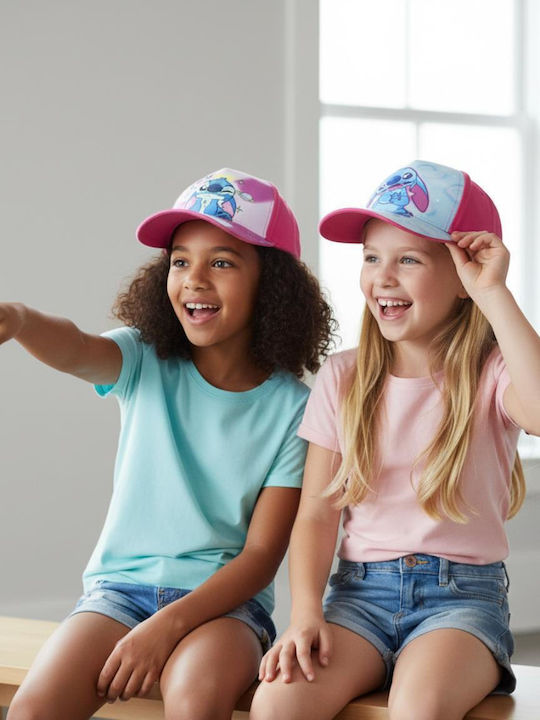 Cerda Kids Jockey Fabric Hat Pink