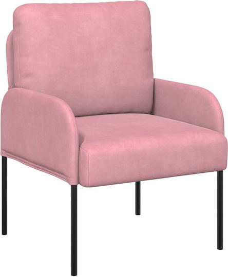 Armchair 60x56x80cm Pink Armchair 60x56x80cm Pink