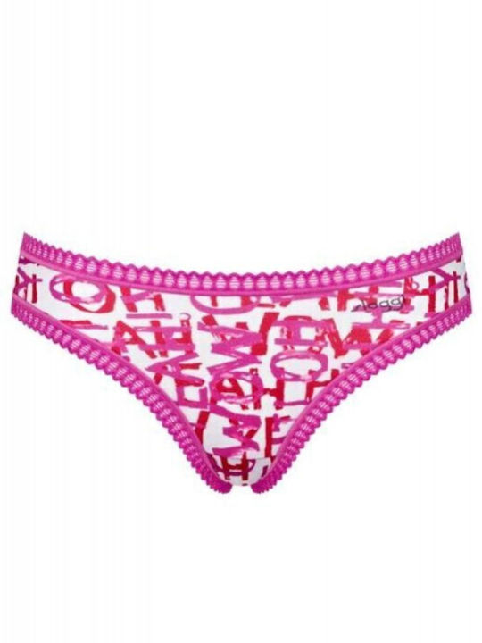 Damen-Slips 3er Pack Mit Spitze Rosa