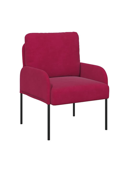 Scaun De Relaxare Roșu 60x56x80cm