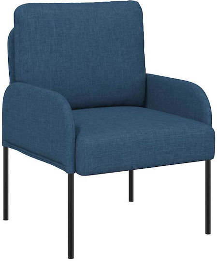 Armchair 60x56x80cm Blue