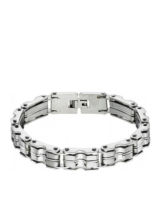Verorama Men's Bracelet Made of Stainless Steel