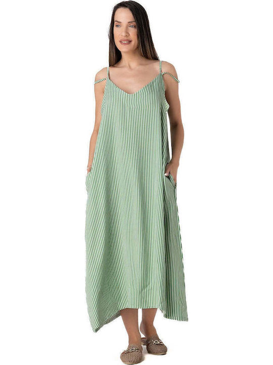 Relax Lingerie Damen Maxi Kleid Damenbademode Grün Relax Lingerie Damen Maxi Kleid Damenbademode Grün
