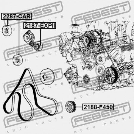 Ford Explorer 2002-2011 Μπορεί 6l3z-6c348-a