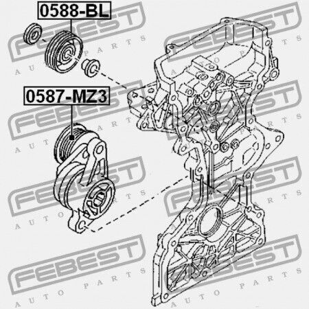 Цилиндър Mazda 3 Bk 2003-2006 Eu Z601-15-940