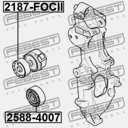 Febest Κύλινδρος Citroen C-Crosser 2007-2012 5751.g1