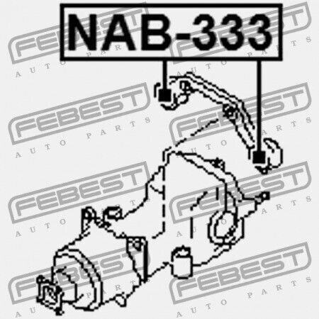 Δακτύλιος Μαξιλαριού Διαφορικού Nissan Murano Z50 2002.09-2007.10 Ca 55419-ca011