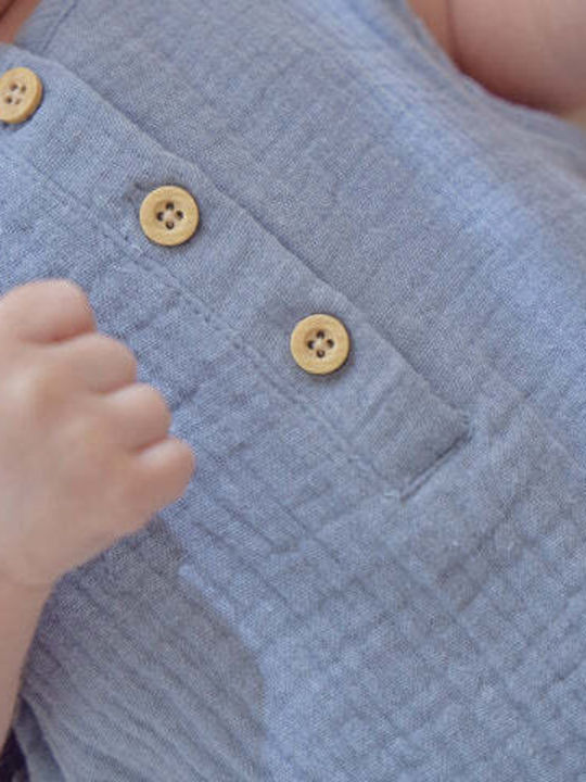 Little Dutch Onesie Stone Blue Little Dutch Onesie Stone Blue