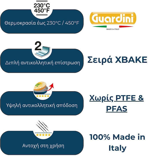Guardini Xbake Ορθογώνια Λυόμενη Φόρμα 19 X 28 Εκ Guardini Xbake Ορθογώνια Λυόμενη Φόρμα 19 X 28 Εκ
