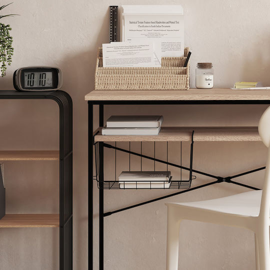 5Five Pendant Metal Shelf 30x32x18.6cm Black