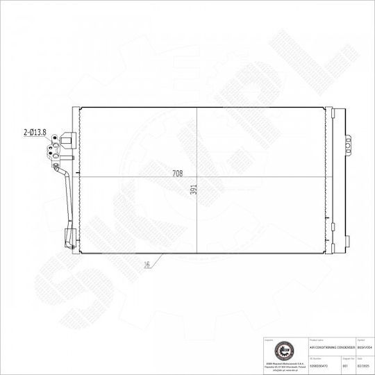 Klimakompressor Mercedes Viano Vito A/C-Trockner A6398350470