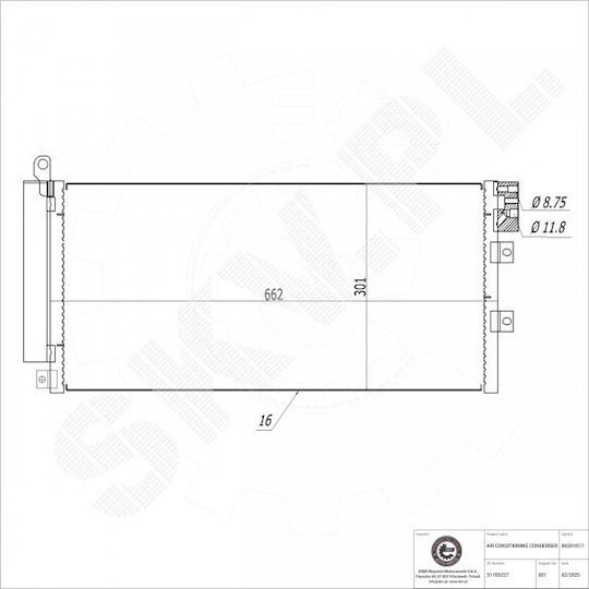 Klimakompressor Fiat Linea A/C-Trockner 51785227