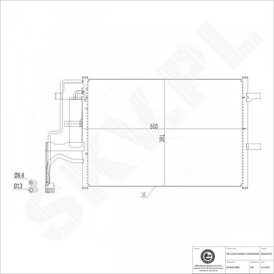 Klimakompressor Mazda 3 5 Bp4k61480c
