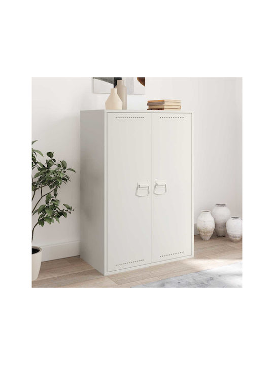 vidaXL Furniture Handle Made of White Metal 879442 12 Pieces