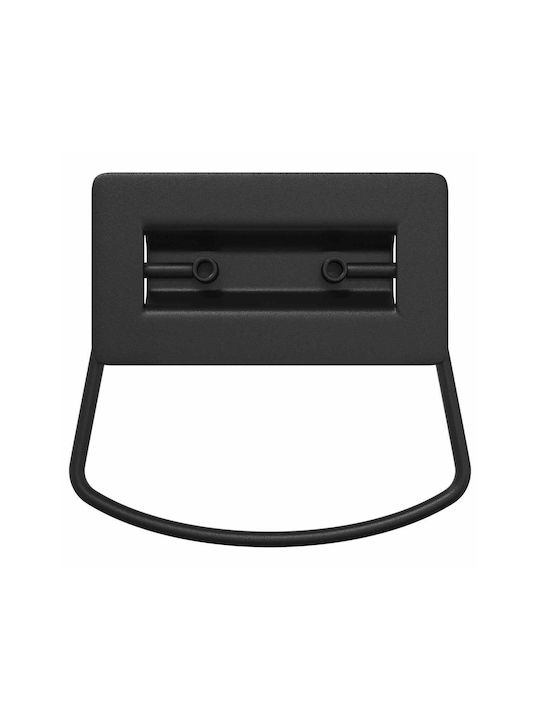 vidaXL Furniture Handle Made of Black Metal 864749 2 Pieces