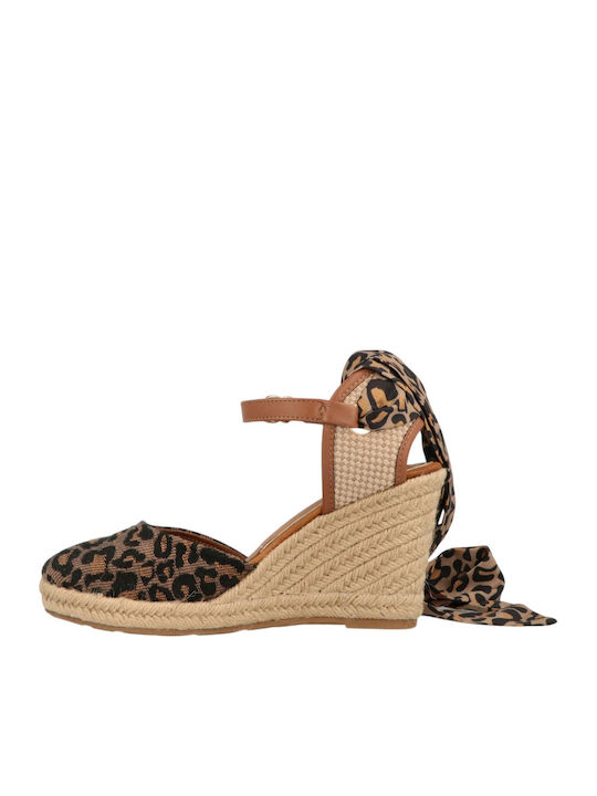 Platforme Dama Tip Espadrile Multicolore
