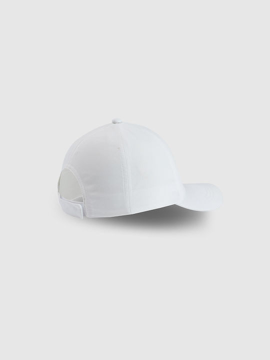 4f Baseball Cap White 4fwss26acabu546-10s 4f Baseball Cap White 4fwss26acabu546-10s