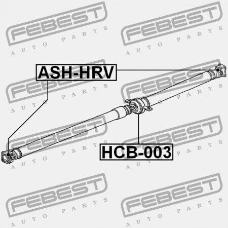 Honda HR-V Antriebswellenlager Gh4 2000-2005 Eu 40100-s4n-003