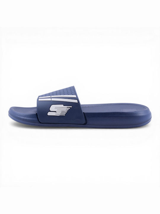 Men's Blue Slides