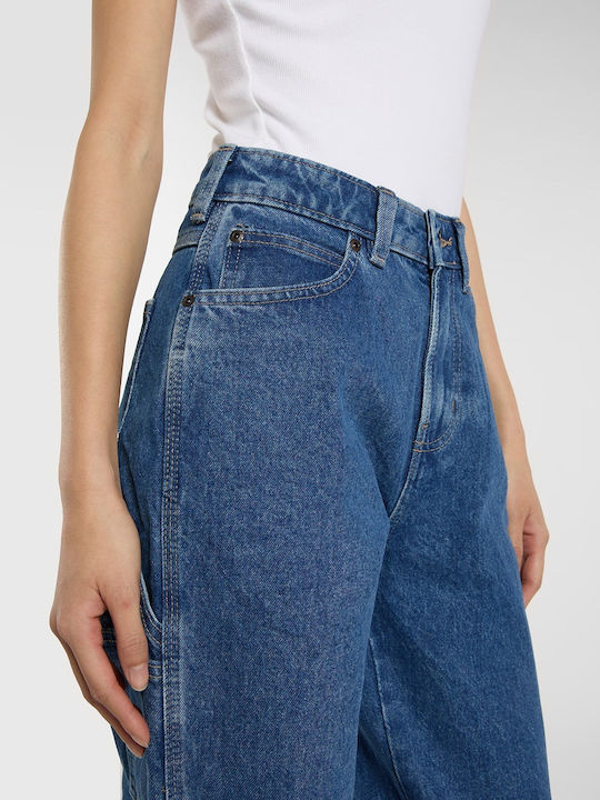 High Rise Women's Jean Pants in Tapered Leg Style
