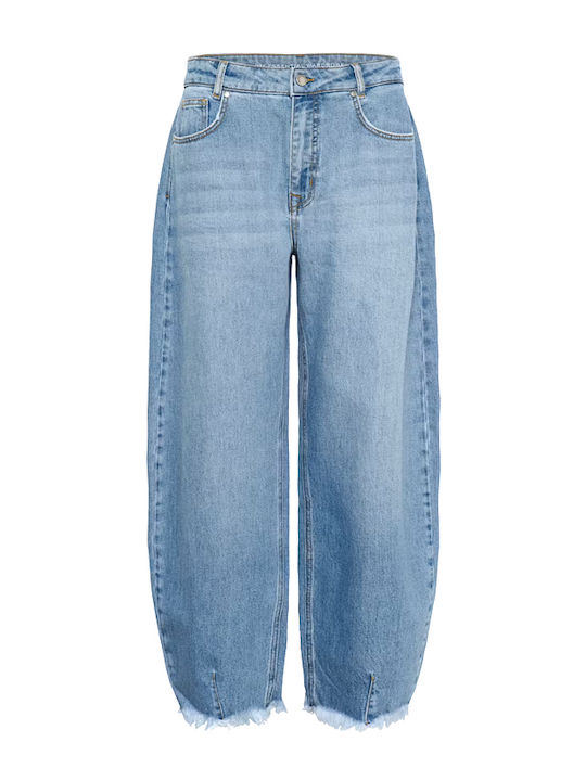 High Rise Women's Jean Pants in Loose Fit