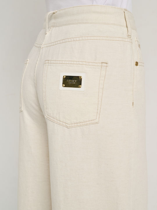 Damen Jeans Hosen Beiges