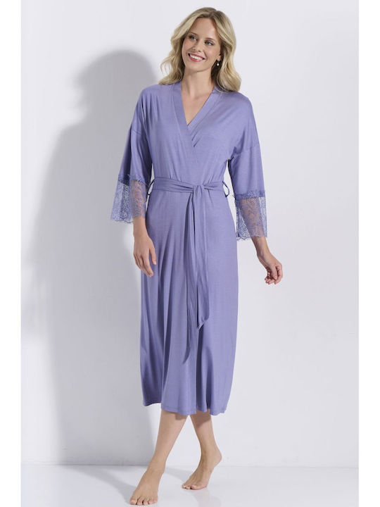 Jeannette Lingerie Summer Women's Robe Levander