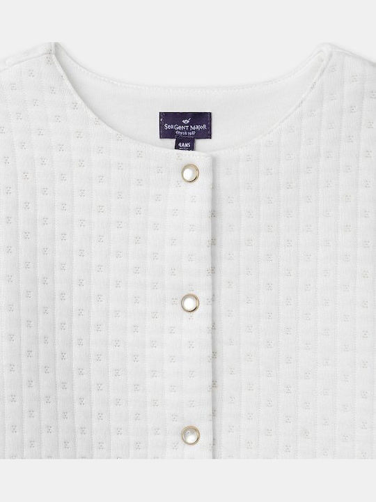 Kids Cardigan White