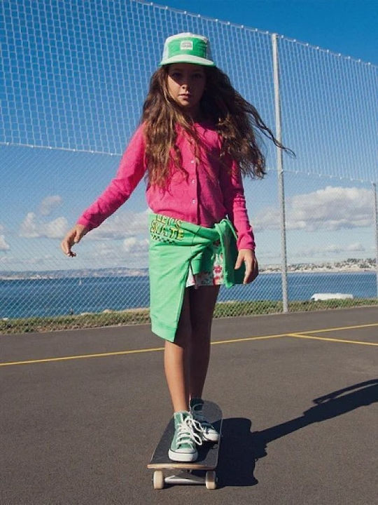 Kinder-Strickjacke Rosa