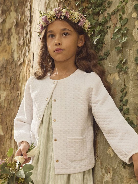 Kids Cardigan White
