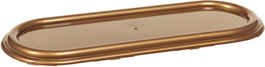 Stand Kerzen Kerzenleuchter 40 Cm Grabplatte Goldener Kunststoff