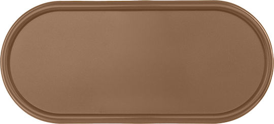 Stand Grave Candles Candle 44 Cm Gold Plastic Tray