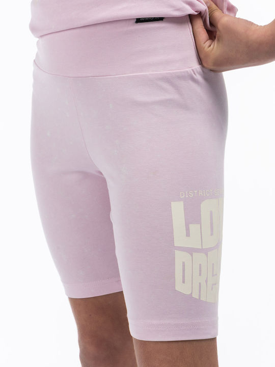 Kids Leggings Cycling Short Lilac