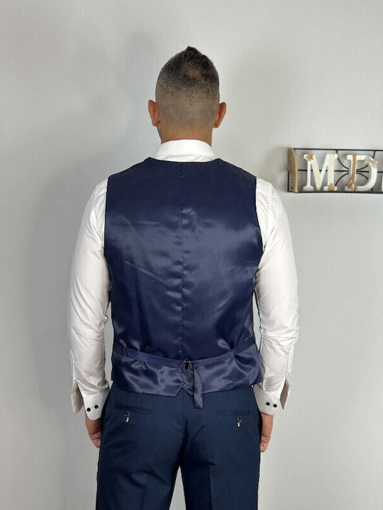 Sommer Herrenanzug mit Regelmäßiger Passform Marineblau