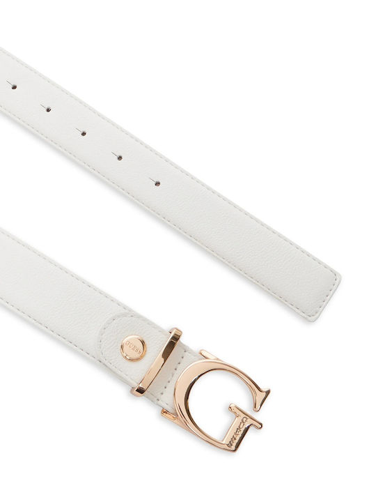 Women's Belt White
