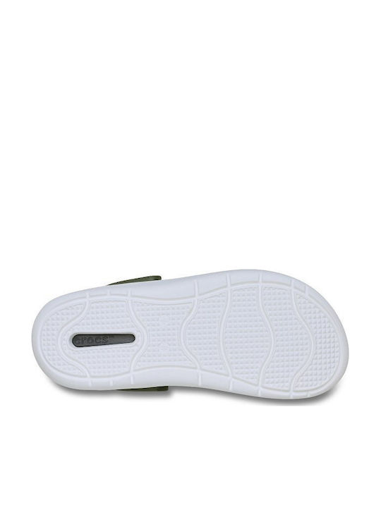 Crocs Inmotion Ανδρικά Σαμπό Πράσινα
