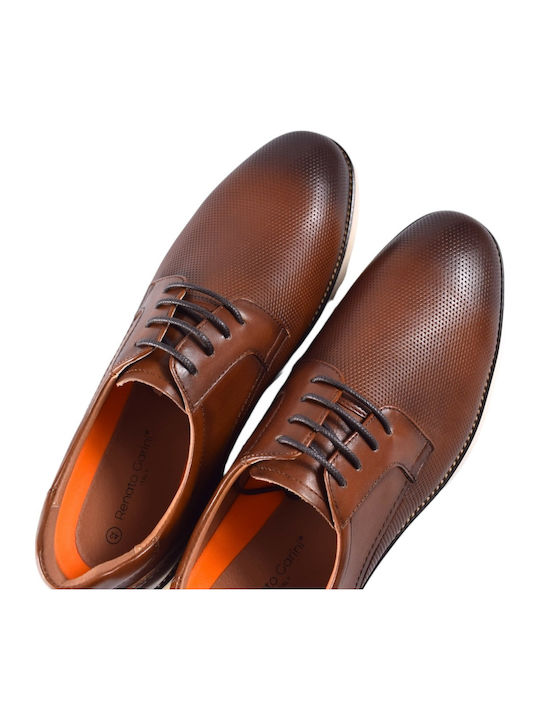 Leather Men's Dress Shoes Tabac Brown