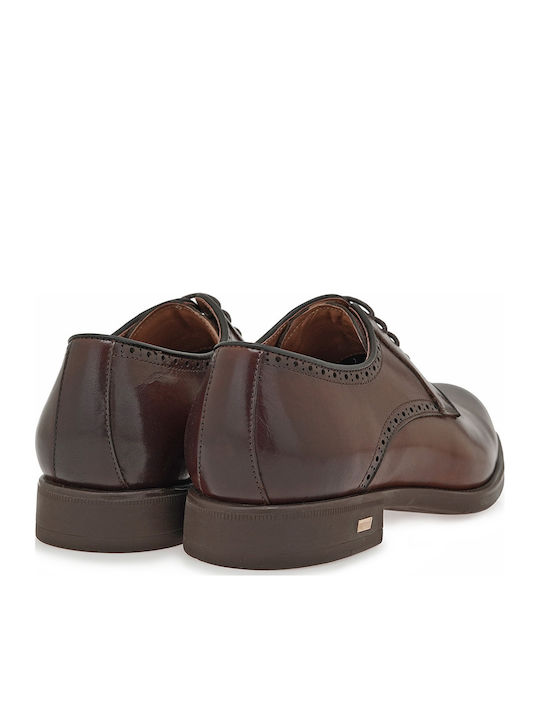 Leather Men's Dress Shoes Tabac Brown