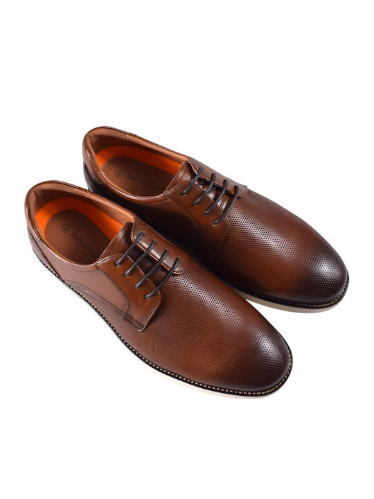 Leather Men's Dress Shoes Tabac Brown