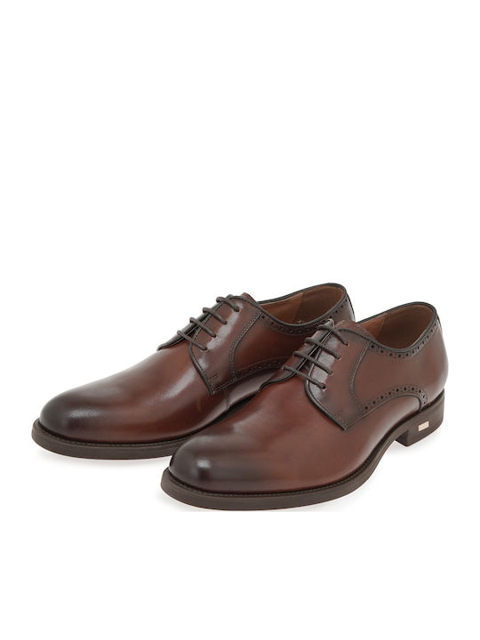 Leather Men's Dress Shoes Tabac Brown