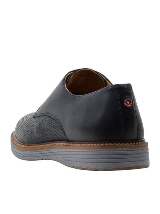 Δερμάτινα Herrenschuhe Blau