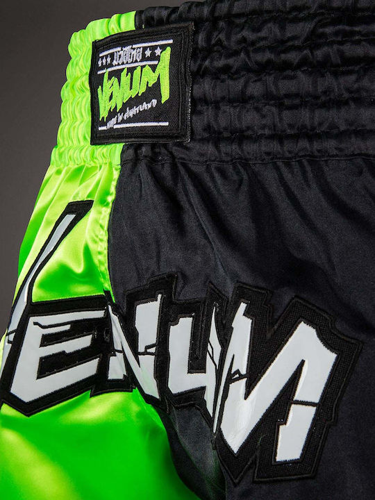 Venum Venum-06086-206 Șort Kick/Thai Boxing Verde Pentru Bărbați