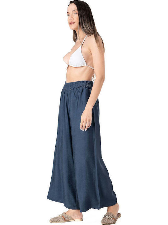Relax Lingerie Îmbrăcăminte De Plajă Pentru Femei Pantaloni Largi Monocromatici Relax Lingerie Îmbrăcăminte De Plajă Pentru Femei Pantaloni Largi Monocromatici
