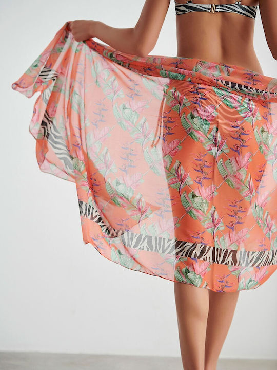 Beach Pareo 100 X 200 Blu4u 23383019 Orange