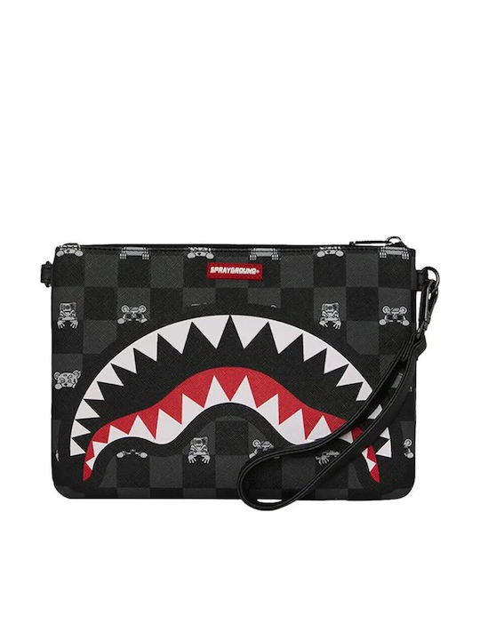 Herren Handtasche Schwarz