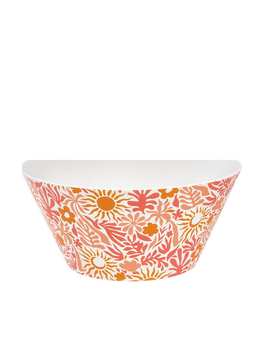 5Five Bol Pentru Salate Din Plastic Portocaliu 24x24x11cm