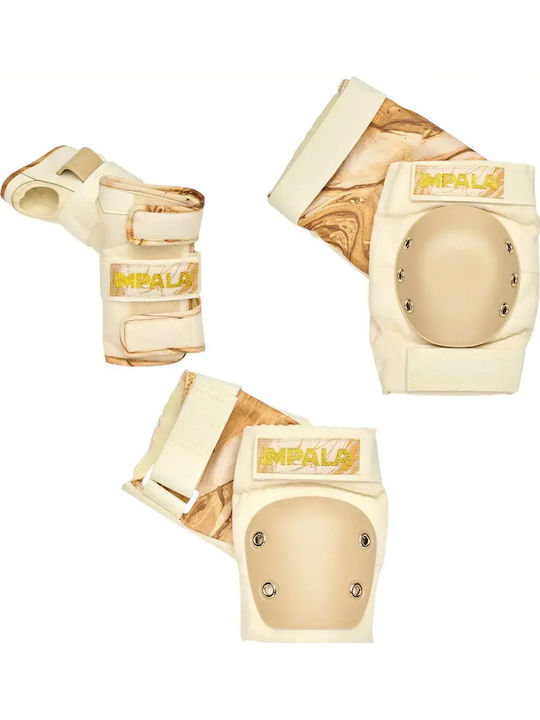Impala Schutzausrüstung Set Für Roller Gold